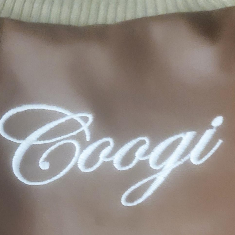 COOGI Brown Jacket with White Logo